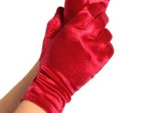 Γάντια - Leg Avenue Wrist Length Satin Gloves Κόκκινα LG-2B-Red