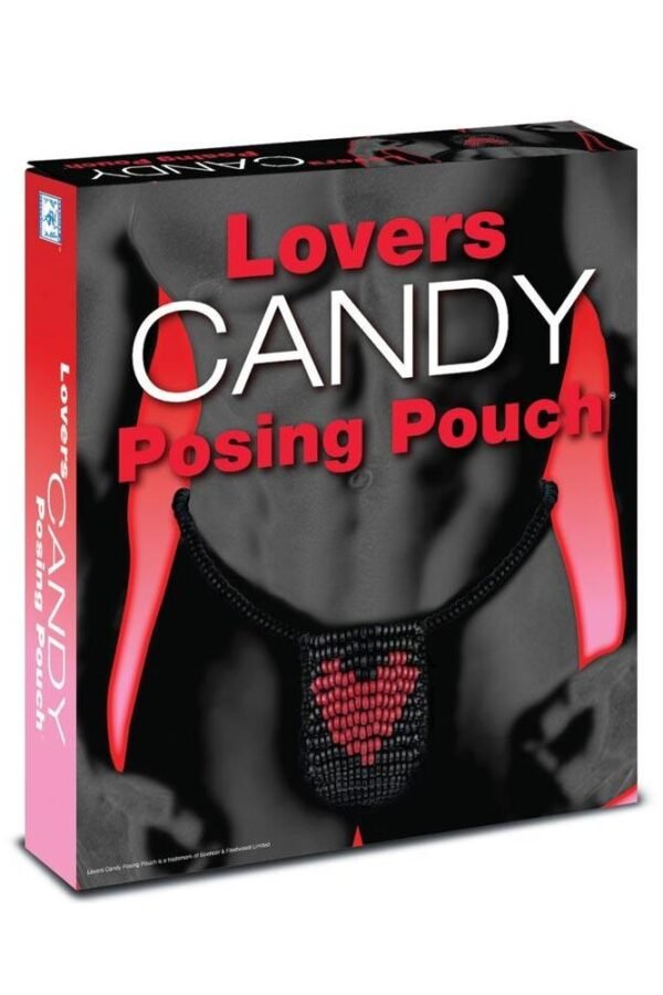 Εσώρουχο καραμέλα Mens Candy Lovers Pouch Μαύρο D-196733