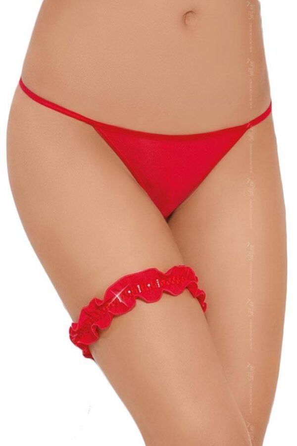 Καλτσοδέτα - SoftLine garter red SFL7406-R