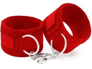 Χειροπέδες - Velcro Handcuffs Κόκκινες S4F03793